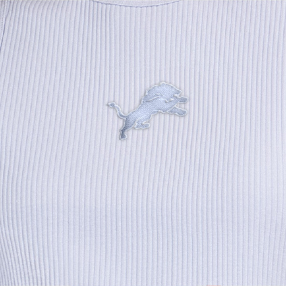 Detroit Lions Starter Women's Travel Pastels Cropped Tank - Pastel Blue outlet