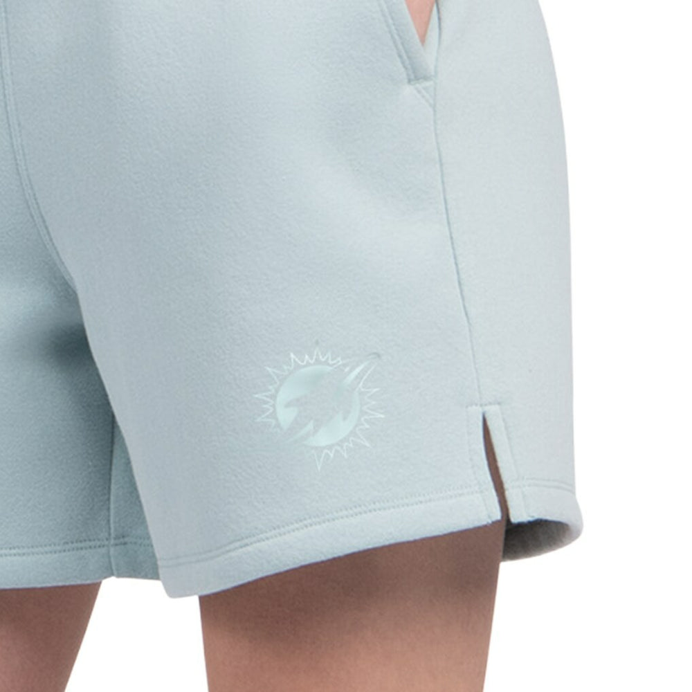 Miami Dolphins Starter Women's Travel Pastels Fleece Short - Pastel Green sale