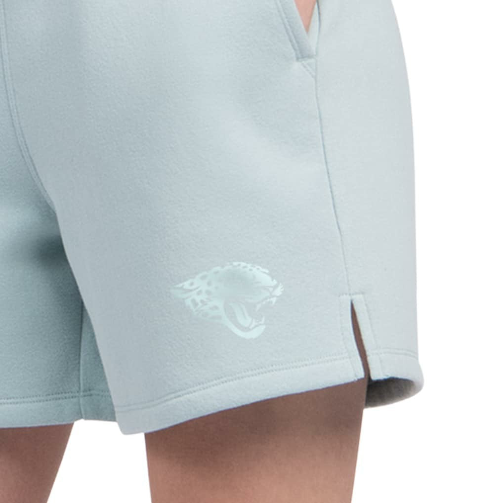 Jacksonville Jaguars Starter Women's Travel Pastels Fleece Short - Pastel Green on sale