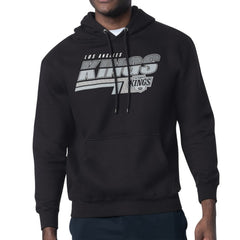 Los Angeles Kings Starter Logo Push Fleece Hoodie - Black Hoodies