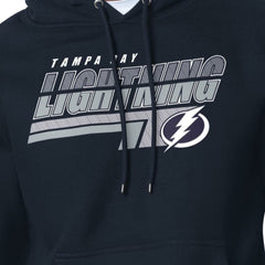 Tampa Bay Lightning Starter Logo Push Fleece Hoodie - Blue Hoodies