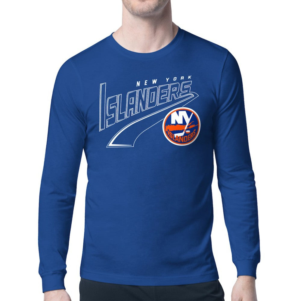New York Islanders Starter Modern Tailsweep Long Sleeve T-Shirt - Royal T-shirts