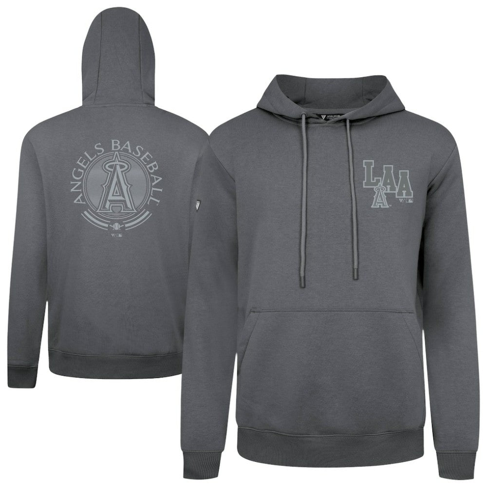 Los Angeles Angels Levelwear Podium Valiant Hoodie Gray