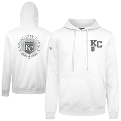 Kansas City Royals Levelwear Podium Valiant Hoodie White