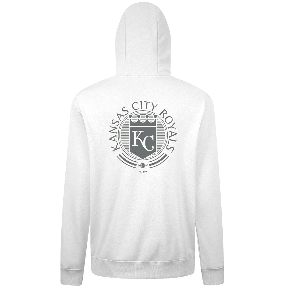 Kansas City Royals Levelwear Podium Valiant Hoodie White