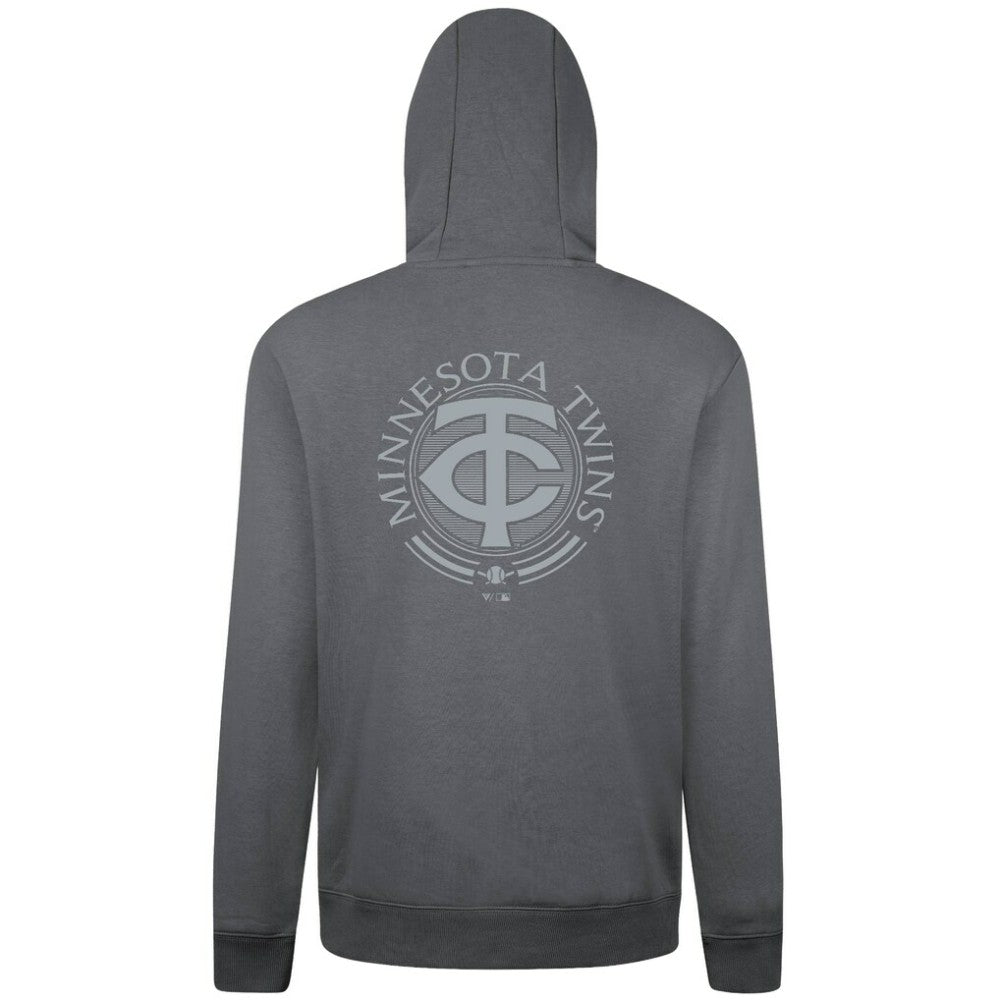 Minnesota Twins Levelwear Podium Valiant Hoodie Gray