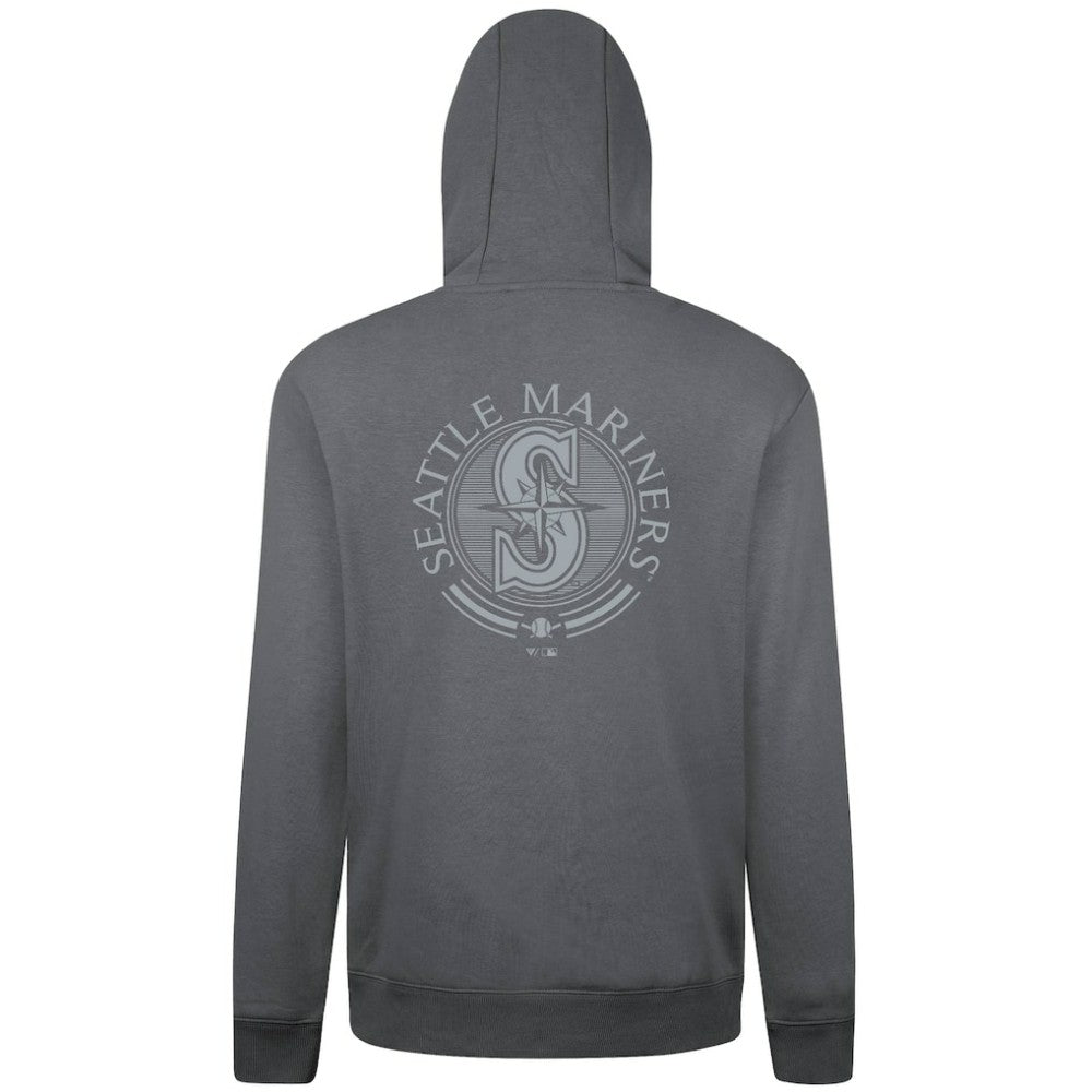 Seattle Mariners Levelwear Podium Valiant Hoodie Gray