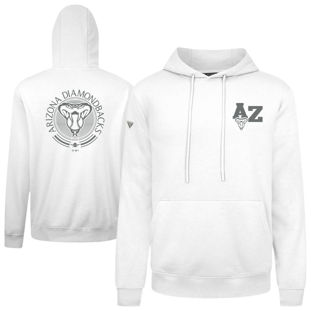 Arizona Diamondbacks Levelwear Podium Valiant Hoodie White