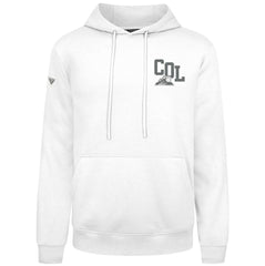 Colorado Rockies Levelwear Podium Valiant Hoodie White