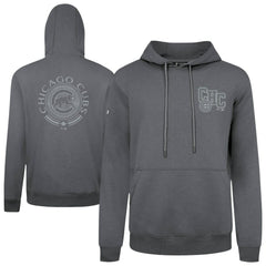 Chicago Cubs Levelwear Podium Valiant Hoodie Gray