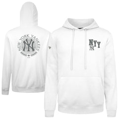 New York Yankees Levelwear Podium Grain Hoodie White