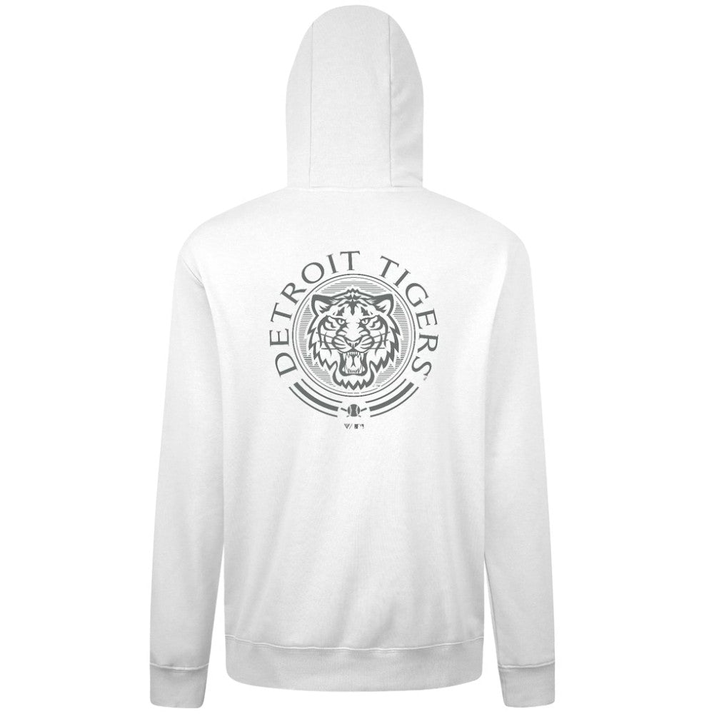 Detroit Tigers Levelwear Podium Grain Hoodie White