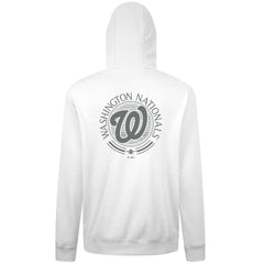 Washington Nationals Levelwear Podium Grain Hoodie White