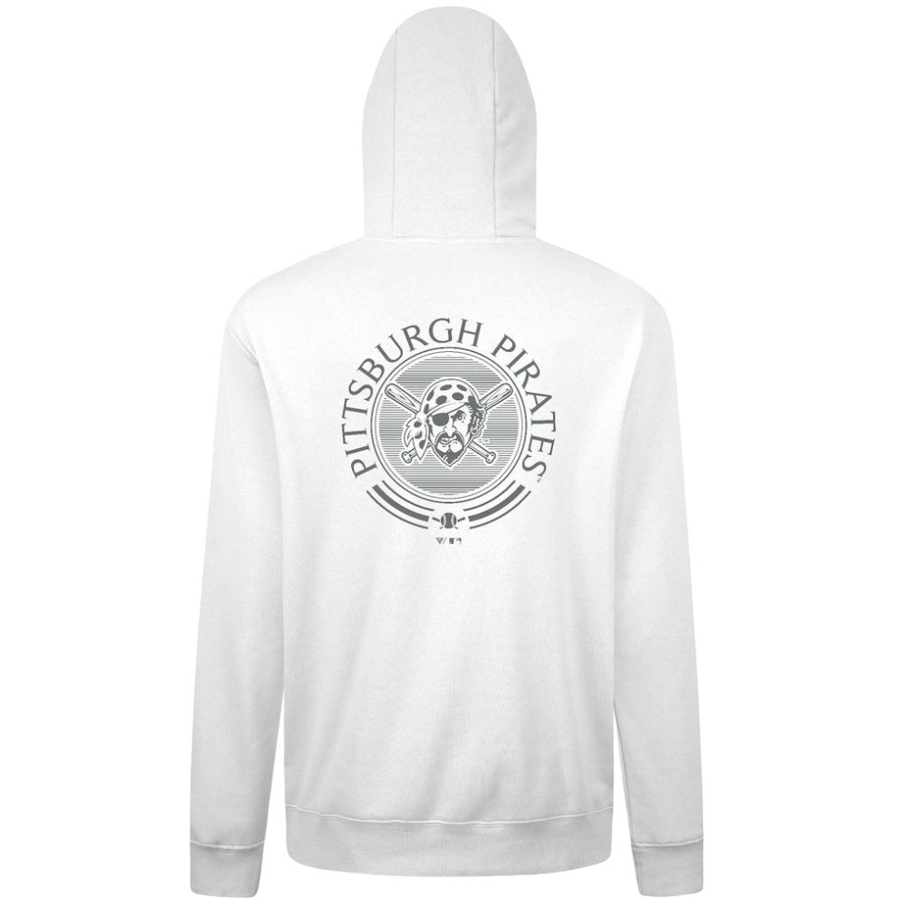 Pittsburgh Pirates Levelwear Podium Grain Hoodie White