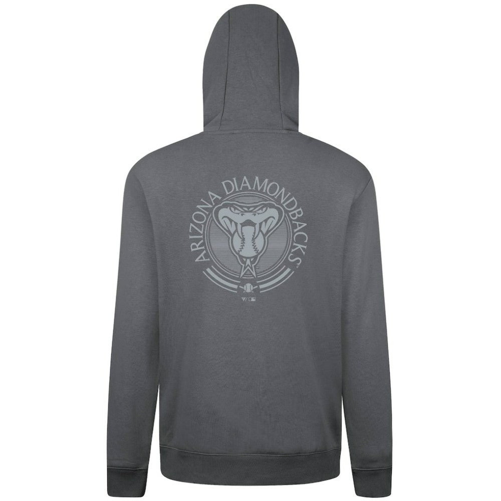 Arizona Diamondbacks Levelwear Podium Grain Hoodie Gray