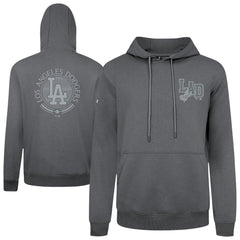 Los Angeles Dodgers Levelwear Podium Grain Hoodie Gray
