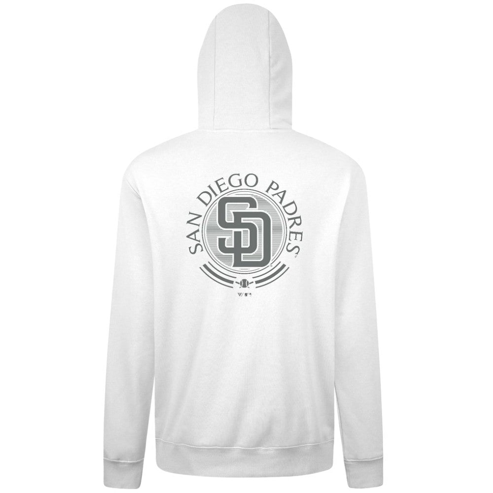 San Diego Padres Levelwear Podium Grain Hoodie White