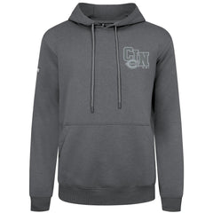 Cincinnati Reds Levelwear Podium Grain Hoodie Gray