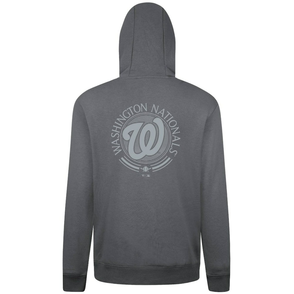 Washington Nationals Levelwear Podium Grain Hoodie Gray