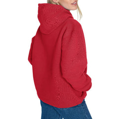 Detroit Red Wings Starter Women's Fireworks Fleece Hoodie - Red Hoodies