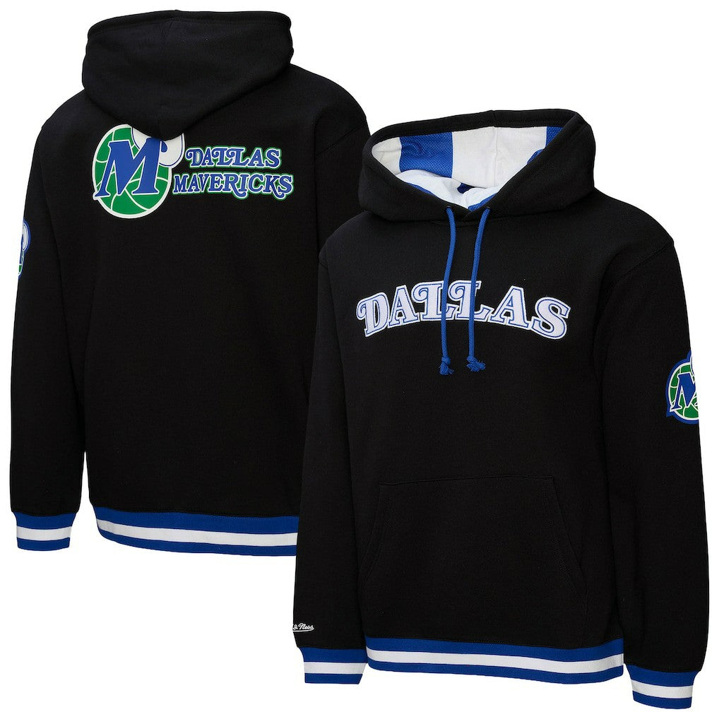 Dallas Mavericks Hardwood Classics Nights Playmaker Fleece Hoodie sale - Black discount