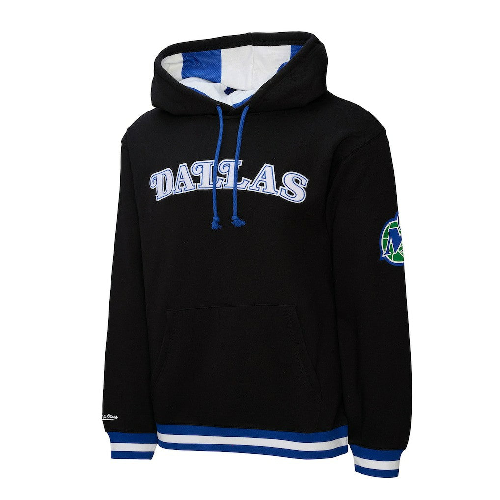 Dallas Mavericks Hardwood Classics Nights Playmaker Fleece Hoodie sale - Black discount