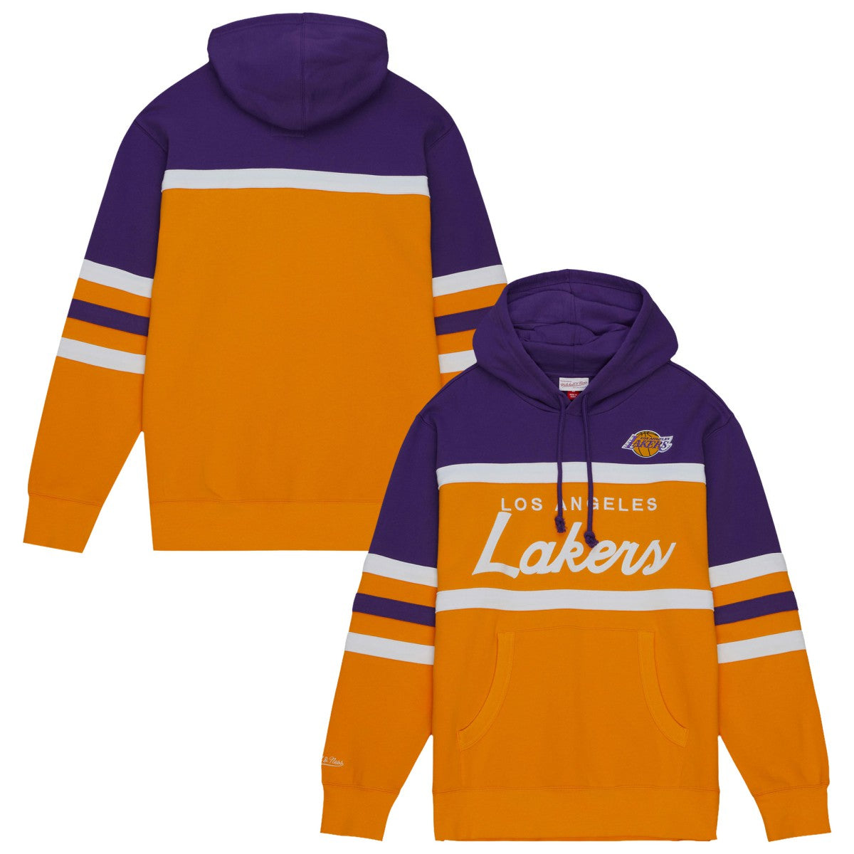 Los Angeles Lakers Head Coach Hoodie - Gold/Purple on sale