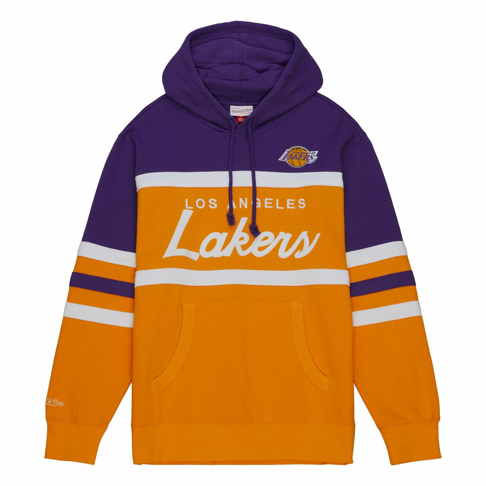 Los Angeles Lakers Head Coach Hoodie - Gold/Purple on sale