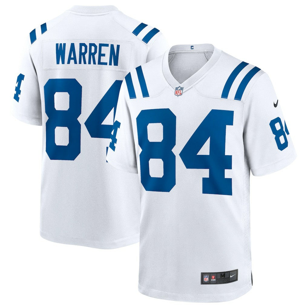 Tyler Warren Indianapolis Colts Game Jersey - White outlet