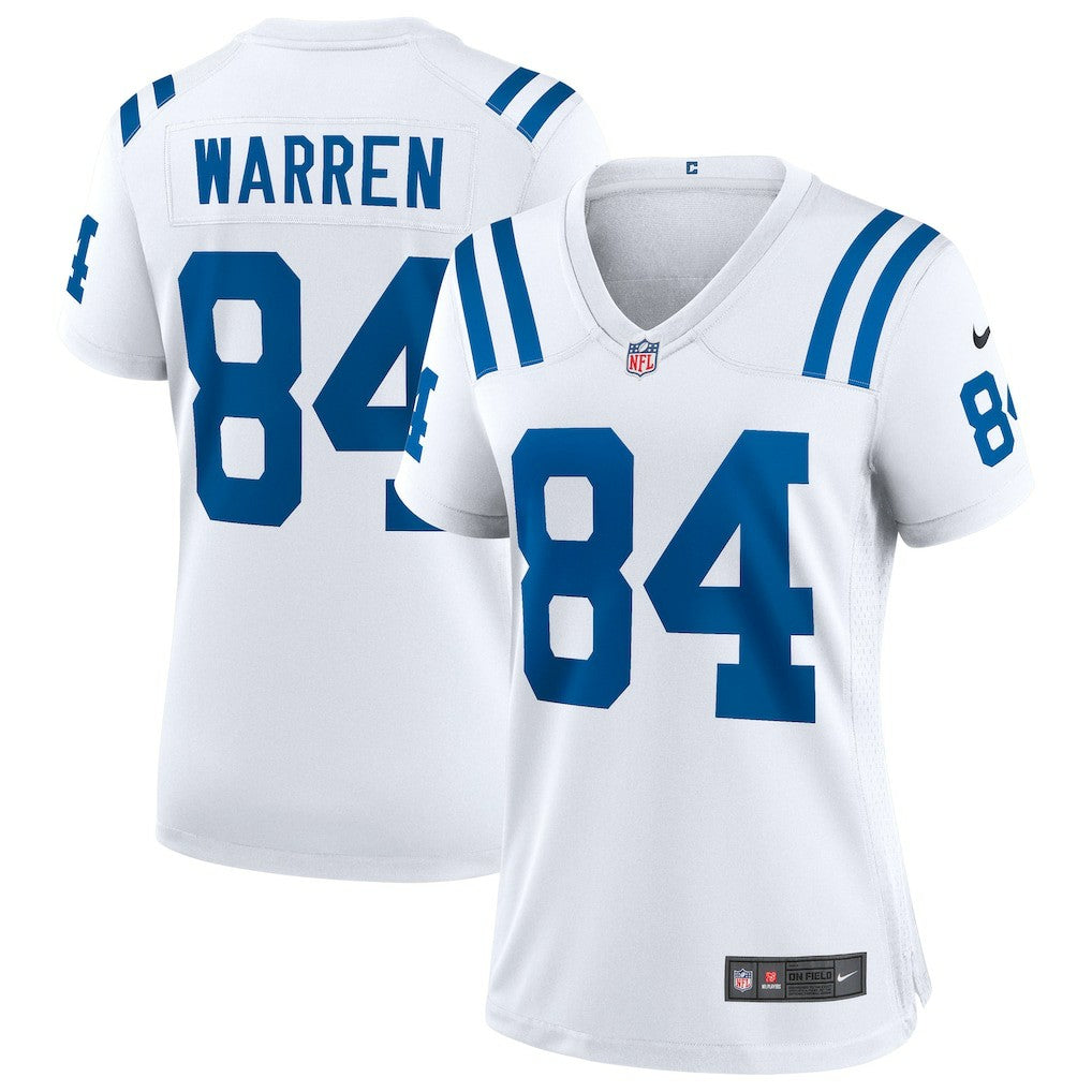 Tyler Warren Indianapolis Colts Women's Game Jersey - White for sale