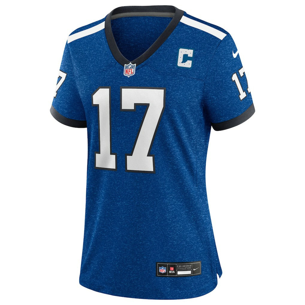 Daniel Jones Indianapolis Colts Women's Alternate 2 Indiana Nights Game Jersey - Heather Royal outlet