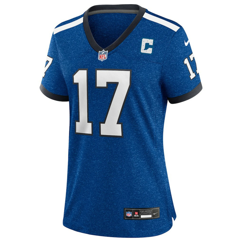 Daniel Jones Indianapolis Colts Women's Alternate 2 Indiana Nights Game Jersey - Heather Royal outlet