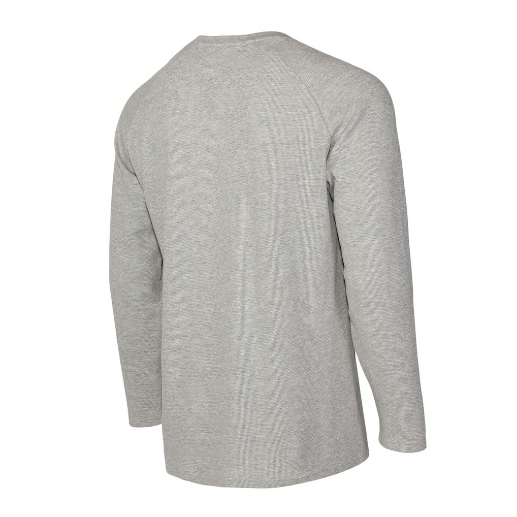 Chicago Bulls Concepts Sport Hawthorn Thermal Knit Long Sleeve Henley T-Shirt sale - Gray shop