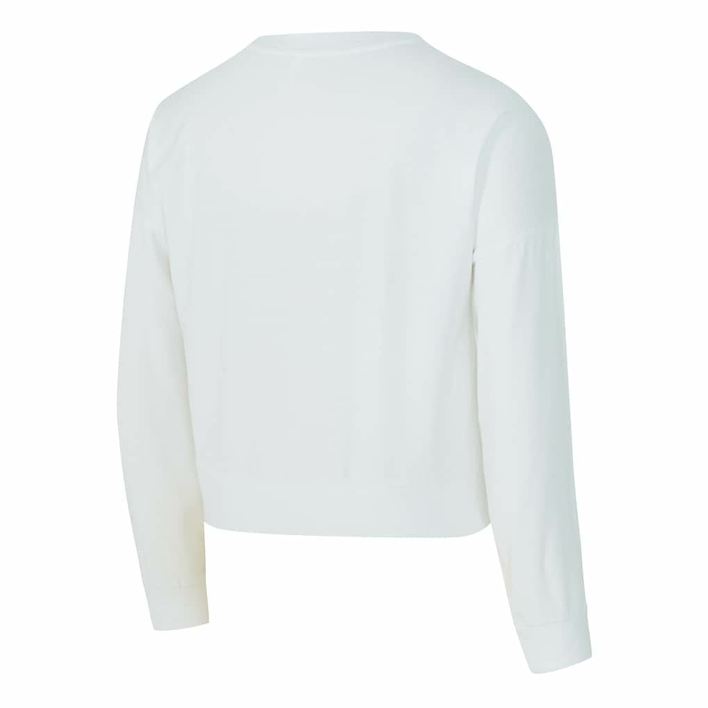 Boston Celtics Concepts Sport Women's Laney Chenille Cropped Long Sleeve T-Shirt - White discount