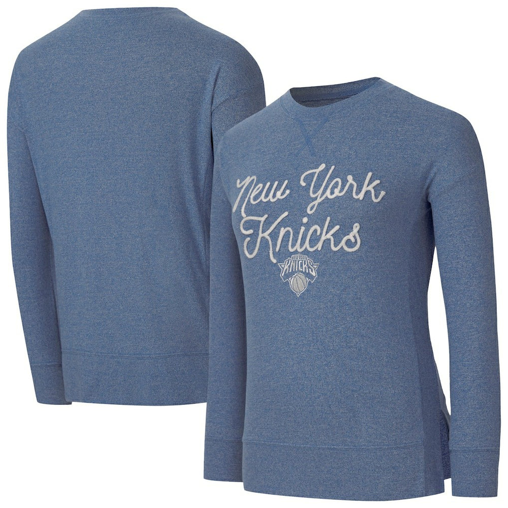 New York Knicks Concepts Sport Women's Rigor Long Sleeve Jersey T-Shirt - Royal outlet