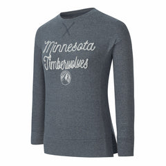 Minnesota Timberwolves Concepts Sport Women's Rigor Long Sleeve Jersey T-Shirt - Navy sale