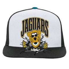 Jacksonville Jaguars Youth Team Mascot Snapback Hat - White outlet