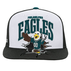 Philadelphia Eagles Youth Team Mascot Snapback Hat - White cheap