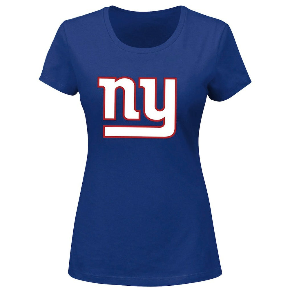 Cam Skattebo New York Giants Women's Plus Size Name & Number Scoop Neck T-Shirt - Royal discount