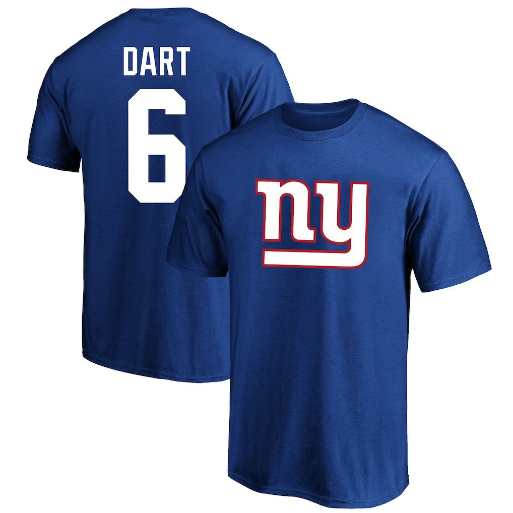 Jaxson Dart New York Giants Big & Tall Player Name & Number T-Shirt - Royal outlet