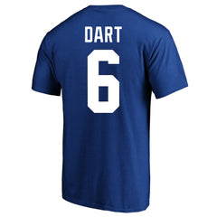 Jaxson Dart New York Giants Big & Tall Player Name & Number T-Shirt - Royal outlet