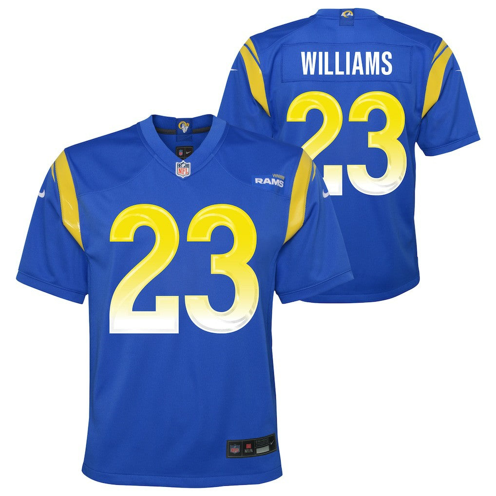 Kyren Williams Los Angeles Rams Youth Team Game Jersey - Royal outlet