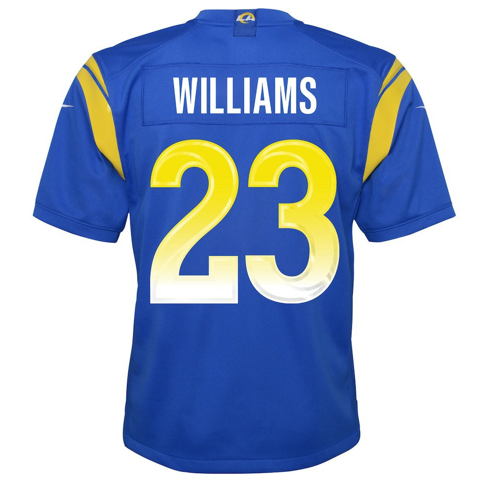 Kyren Williams Los Angeles Rams Youth Team Game Jersey - Royal outlet