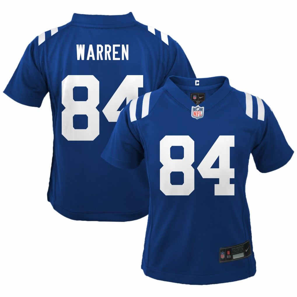Tyler Warren Indianapolis Colts Preschool Team Game Jersey - Royal sale