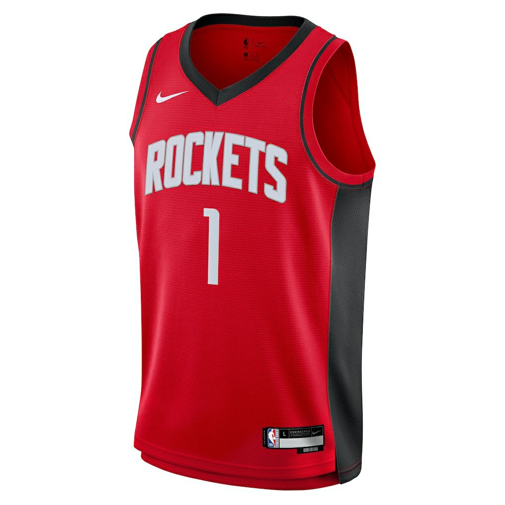 Amen Thompson Houston Rockets Youth Swingman Jersey - Icon Edition - Red for sale
