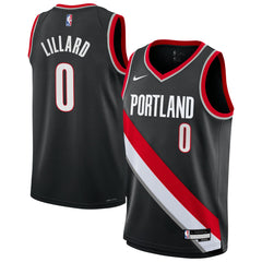 Damian Lillard Portland Trail Blazers Youth Swingman Jersey - Icon Edition - Black sale