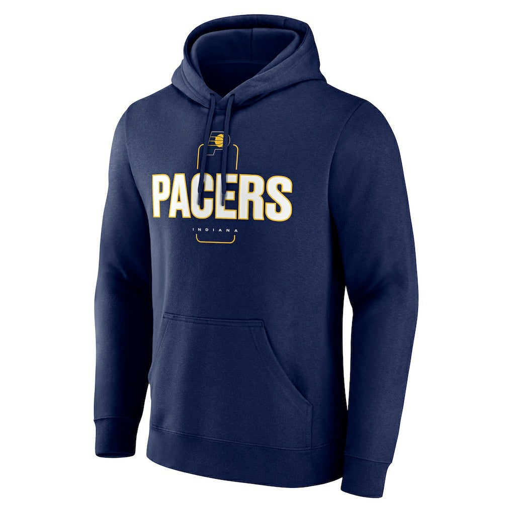 Indiana Pacers Center Court Name & Number Custom Hoodie - Navy sale