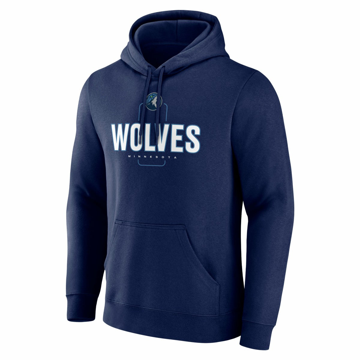 Minnesota Timberwolves Center Court Name & Number Custom Hoodie - Navy outlet