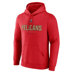 New Orleans Pelicans Center Court Name & Number Custom Hoodie - Red cheap