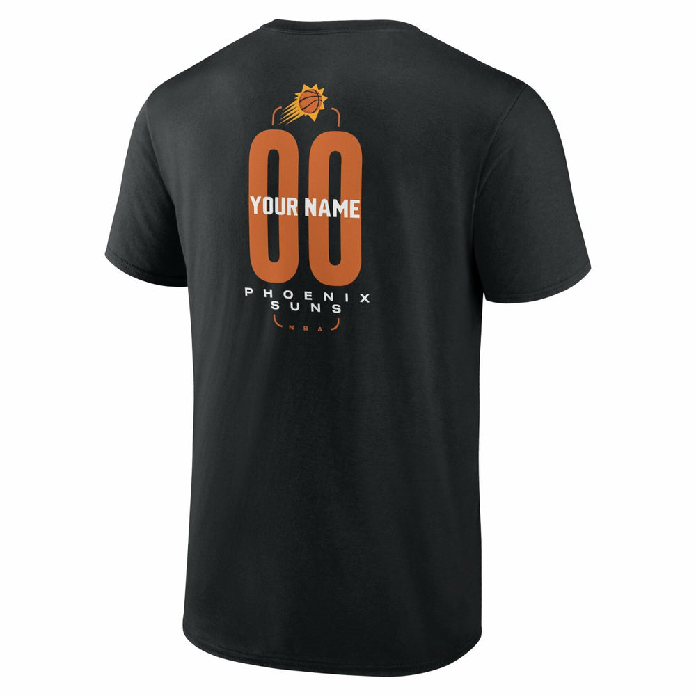 Phoenix Suns Center Court Name & Number Custom T-Shirt - Black for sale